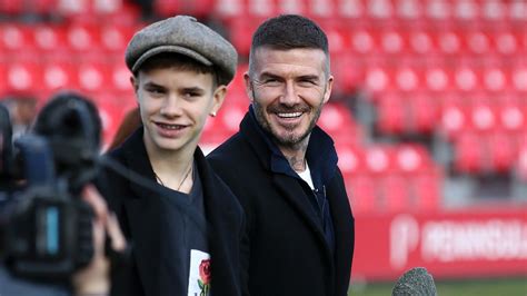 david beckham son footballer.